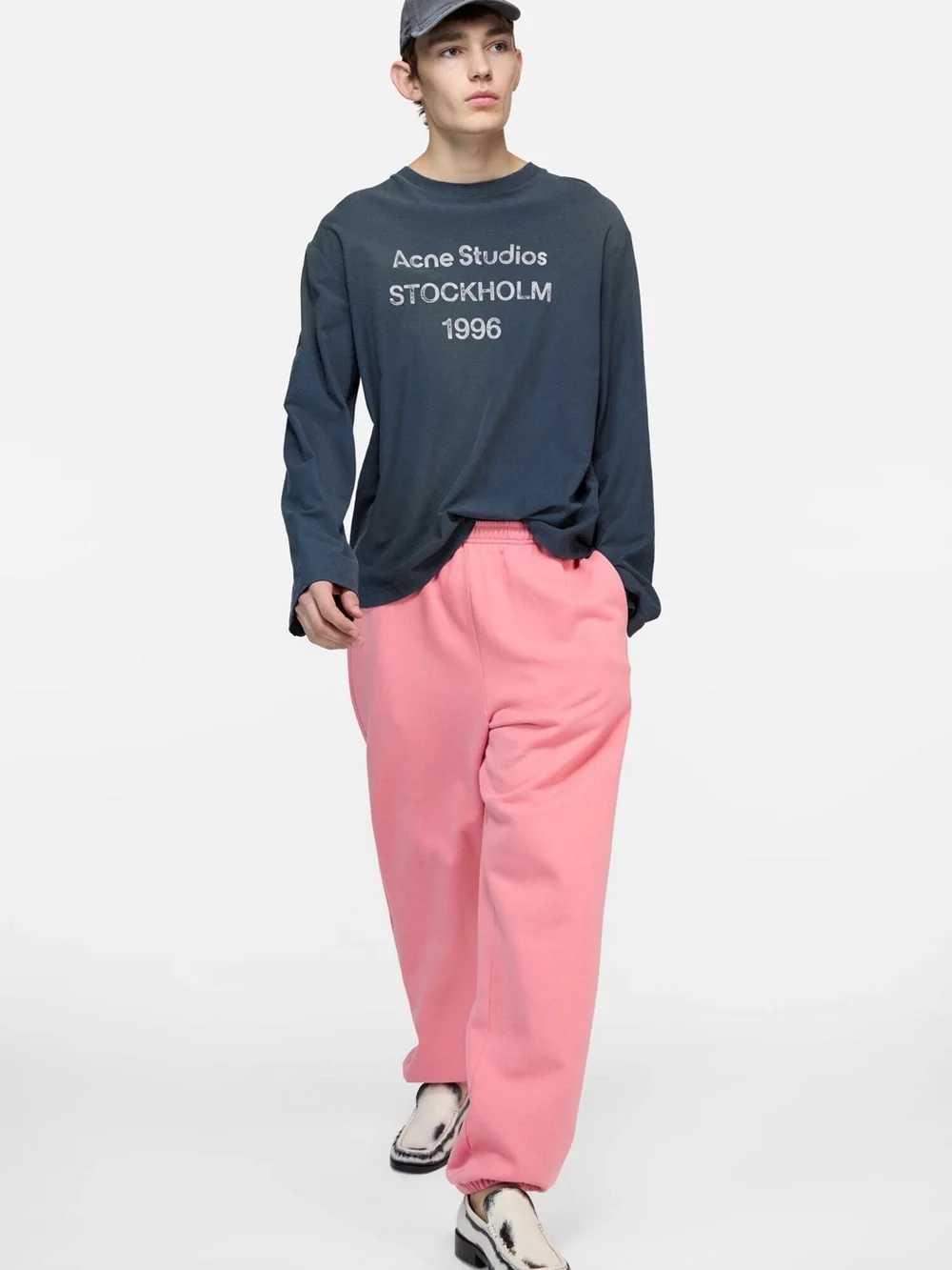 Acne Studios Stockholm 1996 Long Sleeve Print T-Shirt Size Men’s L Women’s M
